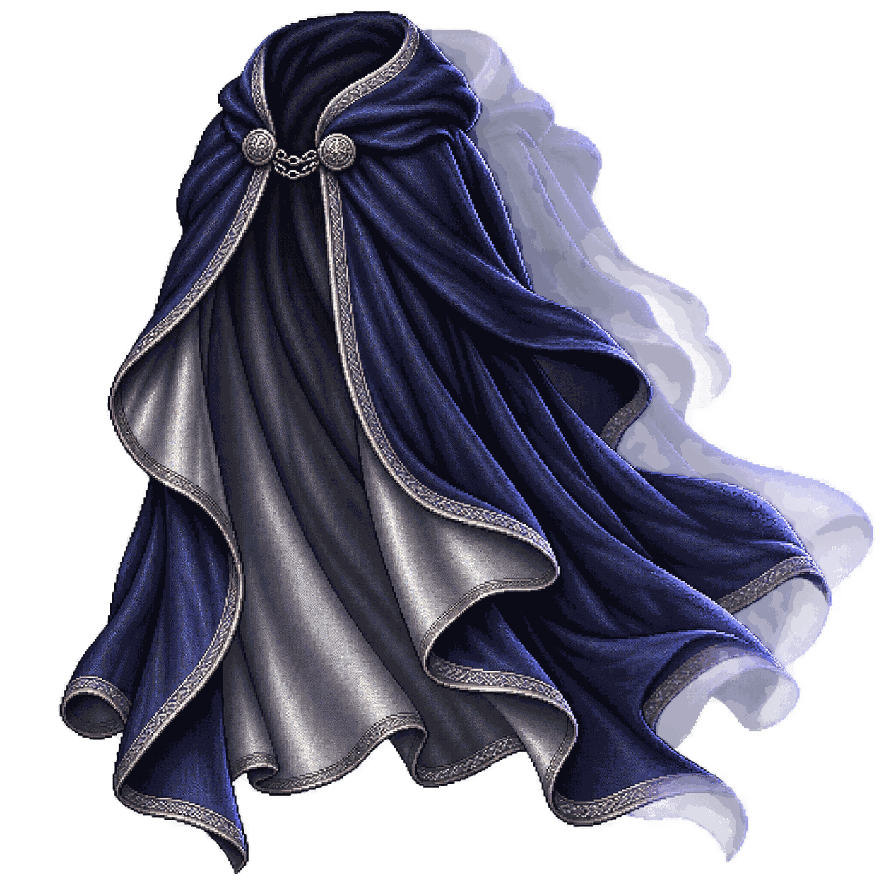Static high-resolution pixel-art illustration of Cloak of Displacement.