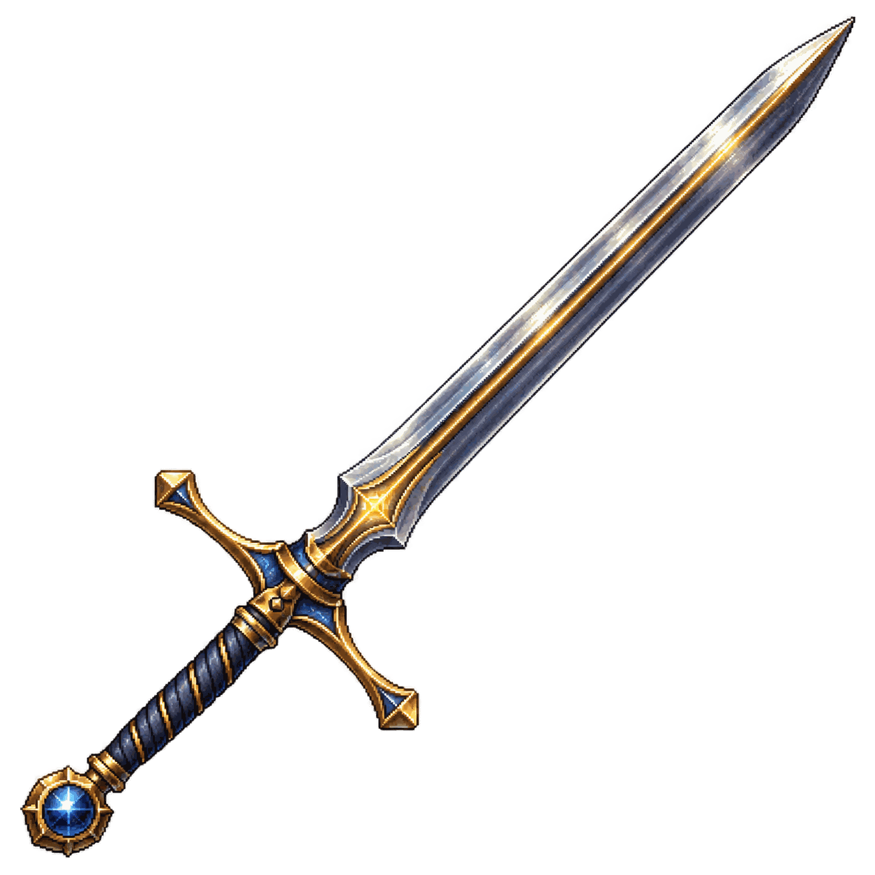 Static high-resolution pixel-art illustration of Defender.