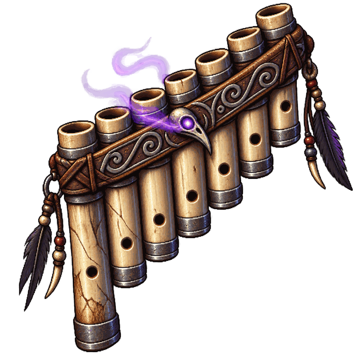 Static high-resolution pixel-art illustration of Pipes of Haunting.