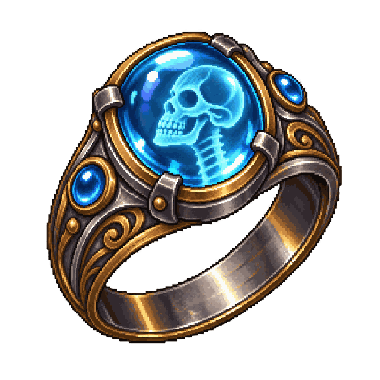 Static high-resolution pixel-art illustration of Ring of X-ray Vision.