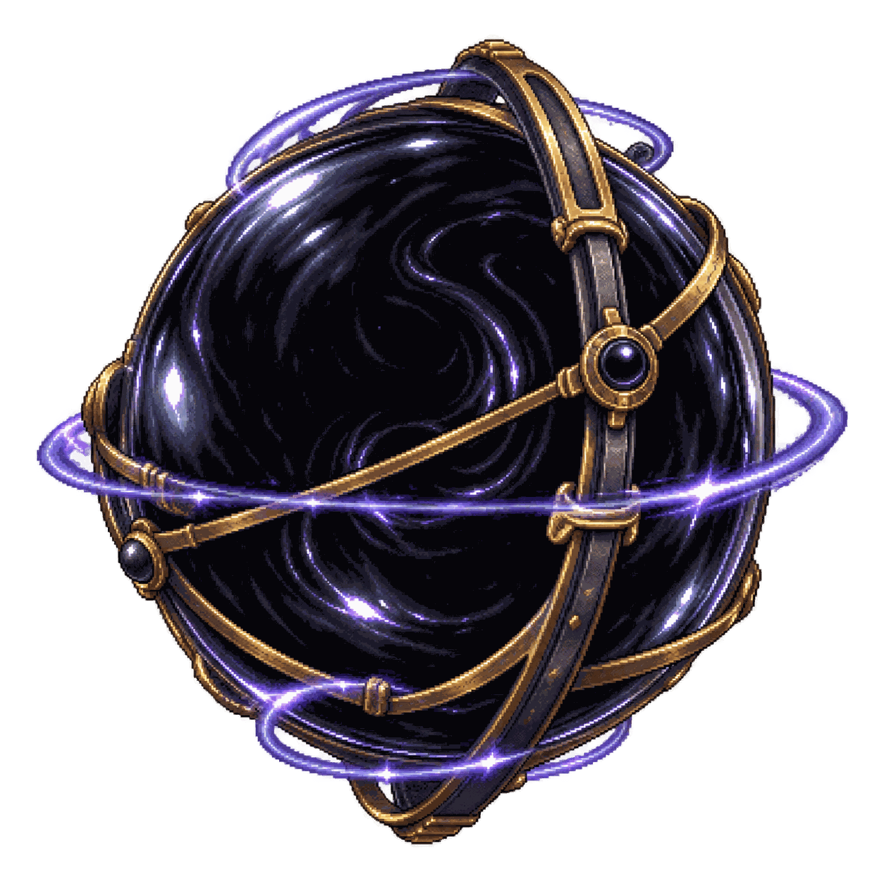 Static high-resolution pixel-art illustration of Sphere of Annihilation.
