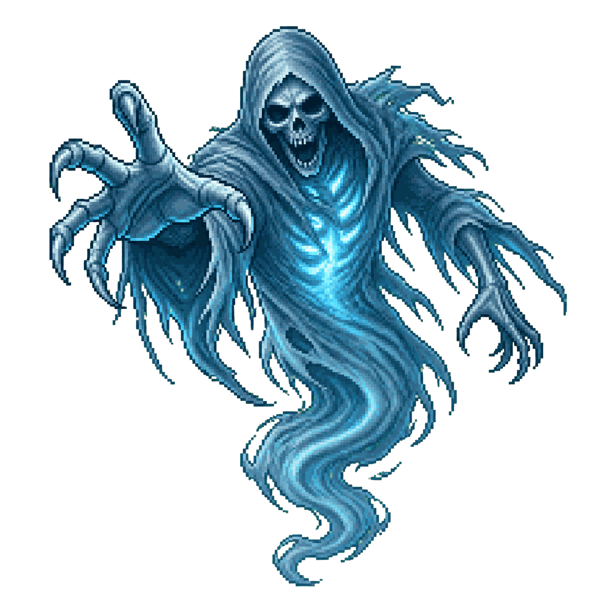 Static high-resolution pixel-art portrait of Specter.